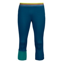 Ortovox Fleece Light Short Pants Men's in Petrol Blue